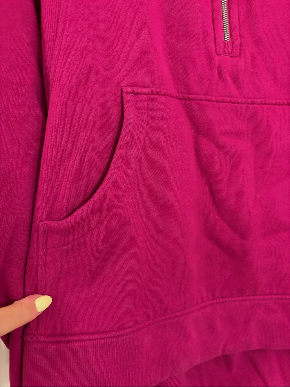 Lululemon Scuba Oversized Funnel-Neck Half Zip - long - size XL/XXL - Picture 3 of 11